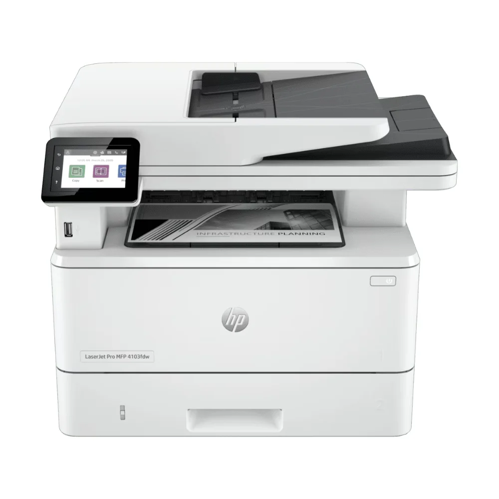 HP LaserJet Pro MFP 4103FDN Printer (2Z628A)
