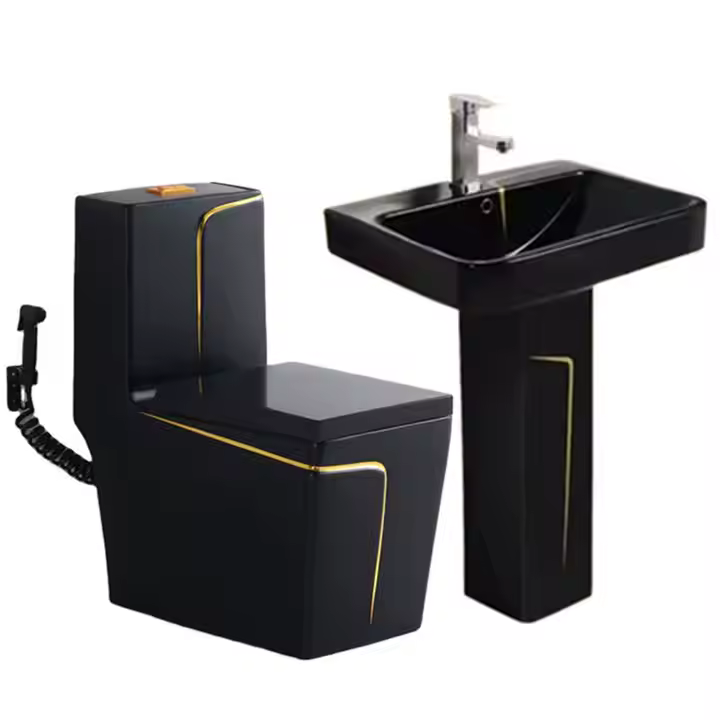 Modern Square Sanitary Ware & Sink