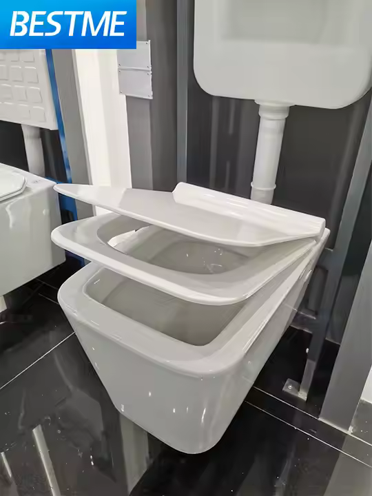 BESTME Wall Hung Mounted Toilet