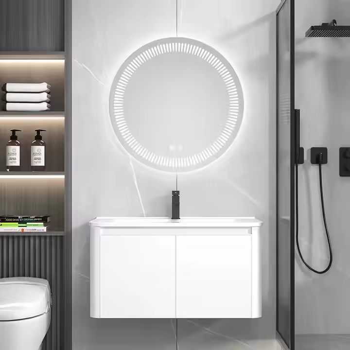 Quality Modern Aluminum Bathroom Vanity Set